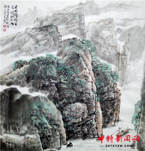 笔精墨妙：山水画名家李振华绘画艺术