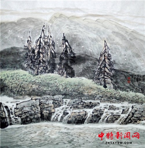 笔精墨妙：山水画名家李振华绘画艺术